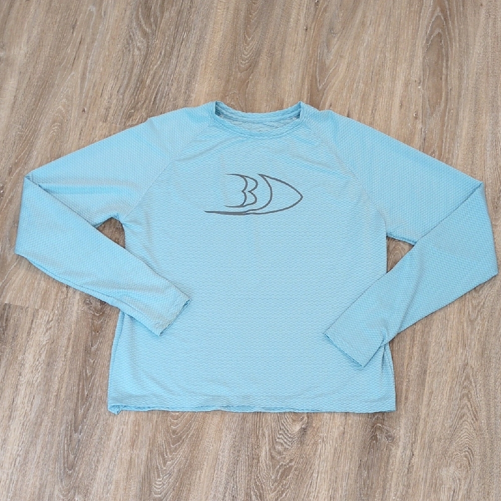 🩵 Blackfish Men's Blue Swim Shirt Size Medium 🩵
